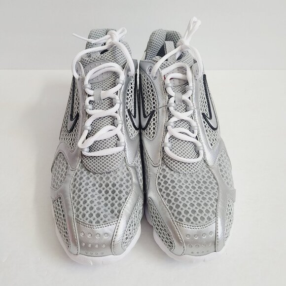 NEW Nike Air Zoom Spiridon Cage 2 Shoes CJ1288-001 Size 12.5 Gray Silver